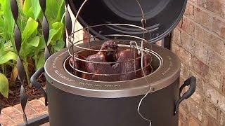 The CharBroil Big Easy 2in1 Electric Smoker Roaster Product Video [upl. by Dollar938]