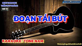 Karaoke Đoạn Tái Bút Tone Nam 78 [upl. by Aliuqaj]