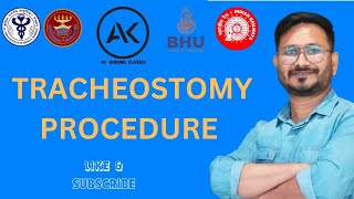 TRACHEOSTOMY PROCEDURE [upl. by Alecia460]