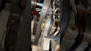 The timing belt should be replaced as recommendedmechanic 2024shorts diy [upl. by Radek]