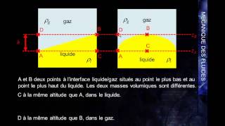 MK Flu 1  4A1  Pourquoi la surface de leau estelle horizontale [upl. by Irah847]