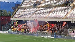 Salernitana  Catanzaro primi cori a confronto [upl. by Tildi995]