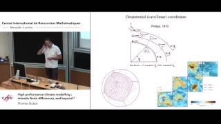 Thomas Dubos High performance climate modelling  mimetic finite differences and beyond [upl. by Anaicul]