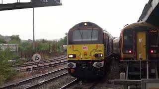 67005 passing Salisbury on the Belmond British Pullman  Historic Bath excursion 250724 [upl. by Notlok747]