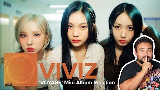 VIVIZ  VOYAGE The 5th Mini Album Reaction “Shhh” Music Video and All BSides [upl. by Syman]