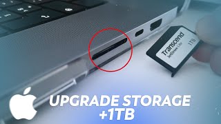 How to Expand Storage on your MacBook Pro  Add more SSD space on your Mac  JetDrive 330 [upl. by Orlosky979]