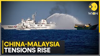 ChinaMalaysia Tension Over Oil Fields  Latest News  WION [upl. by Casimire]