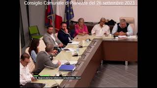 Consiglio Comunale di Pianezza 26 Settembre 2023 [upl. by Tal]