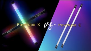 Nanlite PavoTube II X vs PavoTube C LED Tube Lights [upl. by Alleul472]