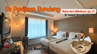 HOTEL MURAH DI BANDUNG  DE PAVILJOEN BANDUNG  Full Review [upl. by Settera]