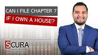 Can I File Chapter 7 Bankruptcy If I Own a House [upl. by Nehttam555]