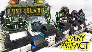 ALL Artifacts on ARK Lost Island Guide [upl. by Yla787]