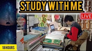 🔴Study with me 14hours NEET 🌧️rain soundpomodoro12010 studywithme [upl. by Dviad]