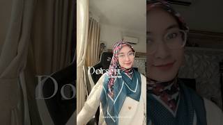 Tutorial Bawal Printed Dorsett in code charm 2024 hnnvella tutorialhijab tutorialbawal [upl. by Hawthorn]