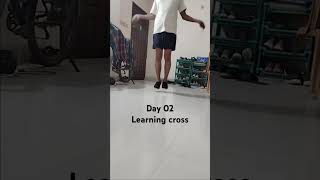 Learning cross Day 02 skipping skip cross [upl. by Solram]