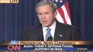 Bush a Liar can you tell [upl. by Elwaine315]