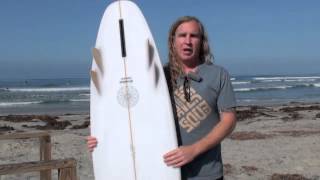 Zen Surfboards Five Fin Bonzer [upl. by Swayne871]