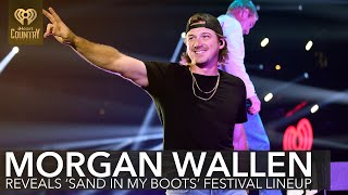 Morgan Wallen Reveals Unexpected Sand In My Boots Festival Lineup  Fast Facts [upl. by Mildrid]