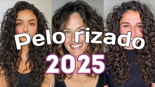 40 CORTES de CABELLO RIZADO 2025 ✂️🔴 TENDENCIAS MODERNOS estilos RIZADOS [upl. by Kopaz919]