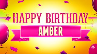 Happy Birthday Amber [upl. by Sarine]