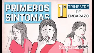 🆘😣 PRIMEROS SÍNTOMAS de EMBARAZO  Primeros días  1º Trimestre [upl. by Eeryn]