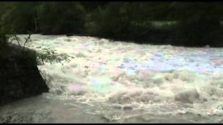 Hochwasser Oberallgäu  Ostrach von Bad Oberdorf bis Sonthofen [upl. by Naelcm194]