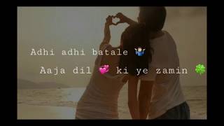 Itti si hasi Itti si Khushiwith Lyrics for Whatsapp video Status [upl. by Oel181]