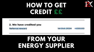 How To Get CREDIT Back From Energy Suppliers  How To Make Money With Energy Suppliers [upl. by Spragens190]