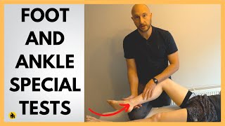 Foot And Ankle Special Tests [upl. by Naehgem773]