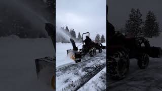 Customer Review on a WoodMaxx SB60 PTO Snow Blower shorts [upl. by Notniuqal383]