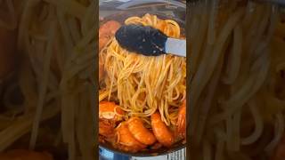 Day 5｜Dinner Carabineros Prawn Pasta Moutai fyp food cooking dinner spaghetti [upl. by Anerol]