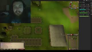 Osrs Herb Farm run LVL 3 10HP pure [upl. by Atnwahs]