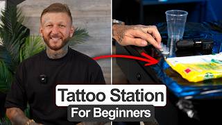 How to Setup a Tattoo Practice Station Beginners Guide [upl. by Lorita]