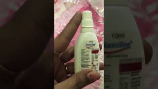 Use saline nasal solution spray every 2hr in a day like subscribe babycare [upl. by Nortyad450]