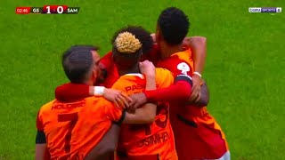 Victor Osimhen Goal Galatasaray vs Samsunspor 32 Goals and Extended Highlights [upl. by Eisnyl]