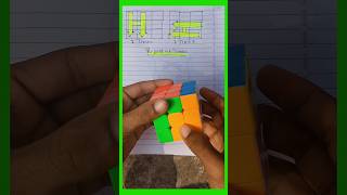 How to cube solve magic trick howtosolve3by3rubik youtubeshort [upl. by Allac]