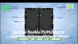 high definition rental led display sign board p10 rgb for shopping mall [upl. by Niamart]