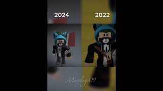 unboxing43 del 2024 vs del 2022 0 roblox short [upl. by Etneciv244]