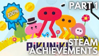 STEAM 100 All Achievements Gameplay Pikuniku Part 1 [upl. by Sirtimid]