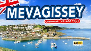 MEVAGISSEY CORNWALL  Full tour of MEVAGISSEY near St Austell in CORNWALL UK  4K Walking Tour [upl. by Ardnauq443]