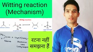 Wittig reaction mechanism in hindi [upl. by Arbba654]