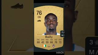 Éric Bailly fifa évolution 2125 [upl. by Crescin186]