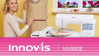 Brother Innovis NV880E borduurmachine [upl. by Ree864]