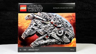 Ein teures amp riesiges Meisterwerk LEGO Star Wars UCS Millennium Falcon Review Set 75192 [upl. by Balas]