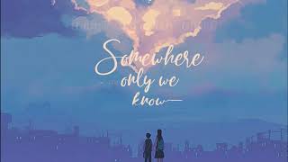 Vietsub  Somewhere Only We Know  Lily Allen  Lyrics Video [upl. by Till]