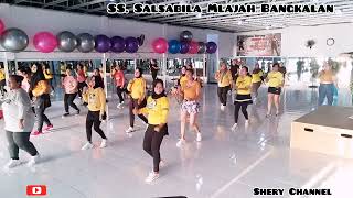 Aerobic Pemula Koreo Simple  SS Salsabila Mlajah  With Zin Wiwix Djani  Shery Channel [upl. by Seidnac246]