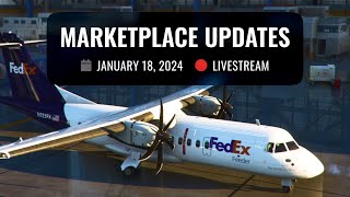 ⏪ Replay Marketplace Updates and New Releases  Jan 18 2024  Phenom 300E [upl. by Levi]