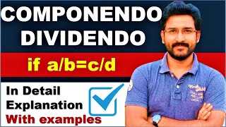 Componendo and Dividendo  Ratio and Proportion Properties  Class 10 ICSE  Arithmetic Tricks [upl. by Tav]