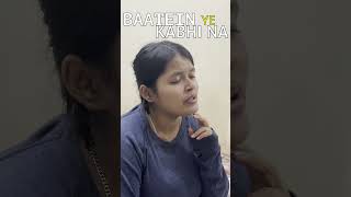 BAATEIN YE KABHI NA musician coversong singing PRITIKA GUPTA [upl. by Ruffina]