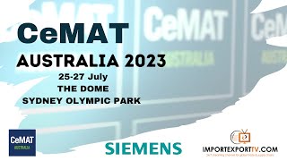 Siemens  CEMAT 2023 Promo [upl. by Ynamad]